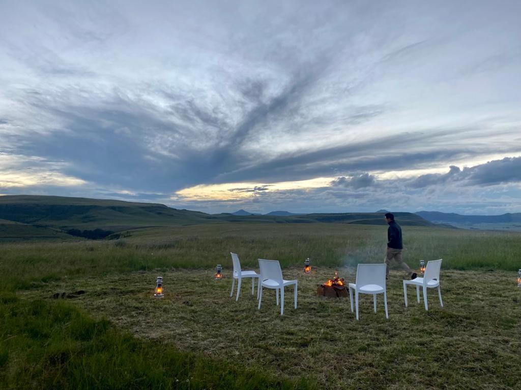 Wetlands Game Lodge Wakkerstroom Buitenkant foto